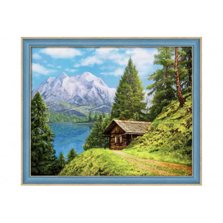 Diamond Painting Paysage de montagne