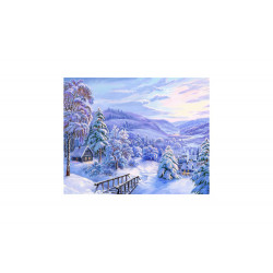 Diamond Painting Paysage d\'hiver