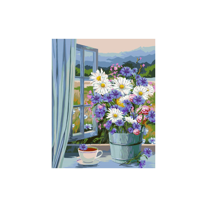 Painting Bouquet de fleurs