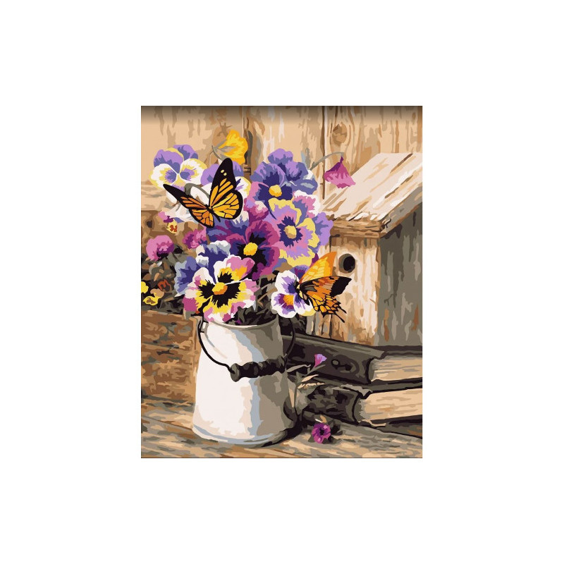 Painting Bouquet de fleurs