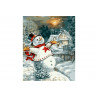 Painting Bonhomme de neige