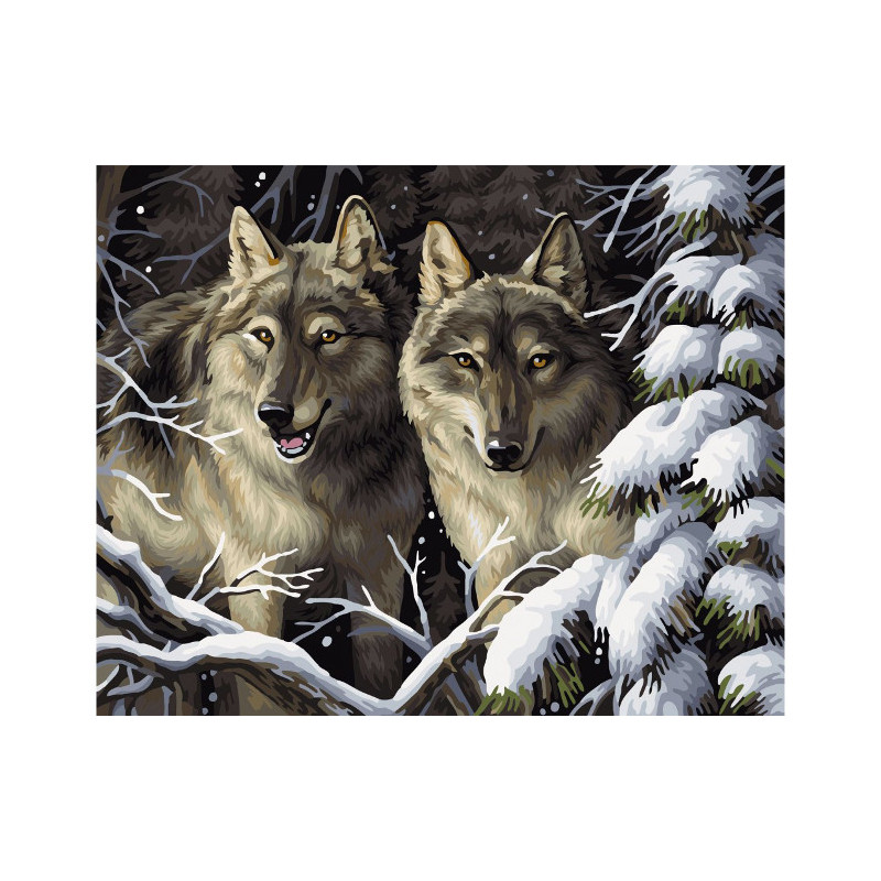 Painting Loups