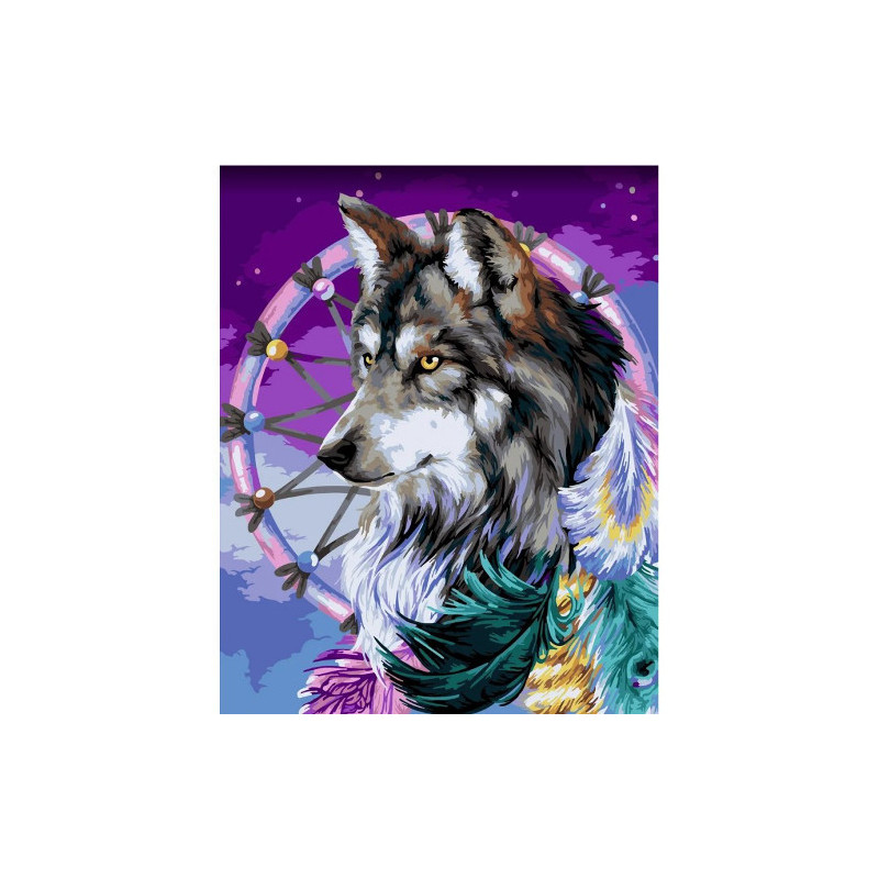 Painting Esprit loup