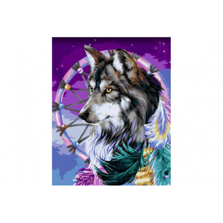 Painting Esprit loup