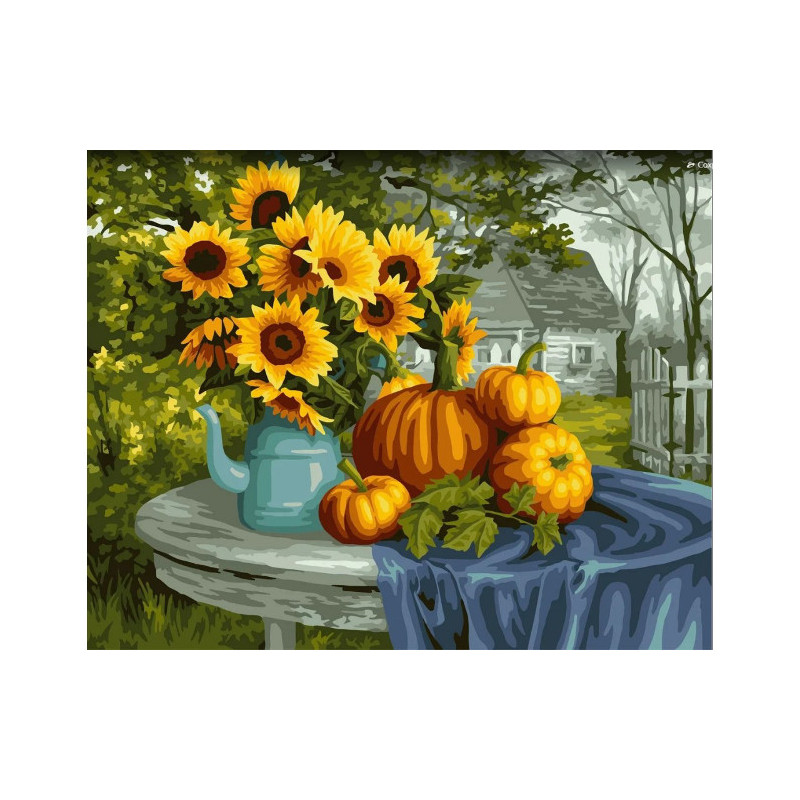 Painting Automne chaleureux