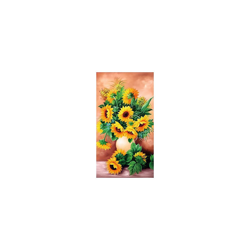 Kit Diamond painting Sunflowers in vase