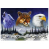 Kit Diamond painting American wildlife