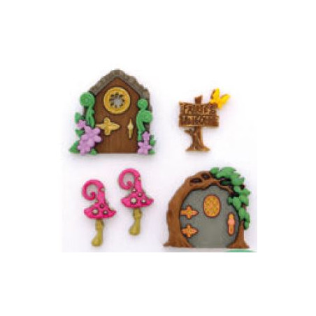 Boutons décoratifs Believe In Fairies