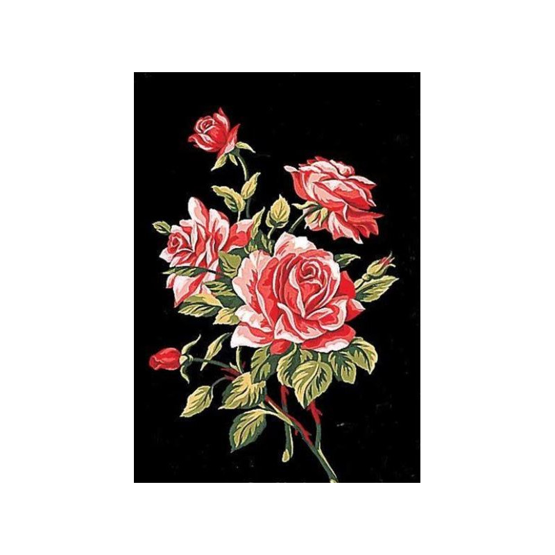 Canevas Les roses