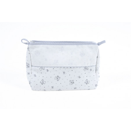 Trousse de toilette gris