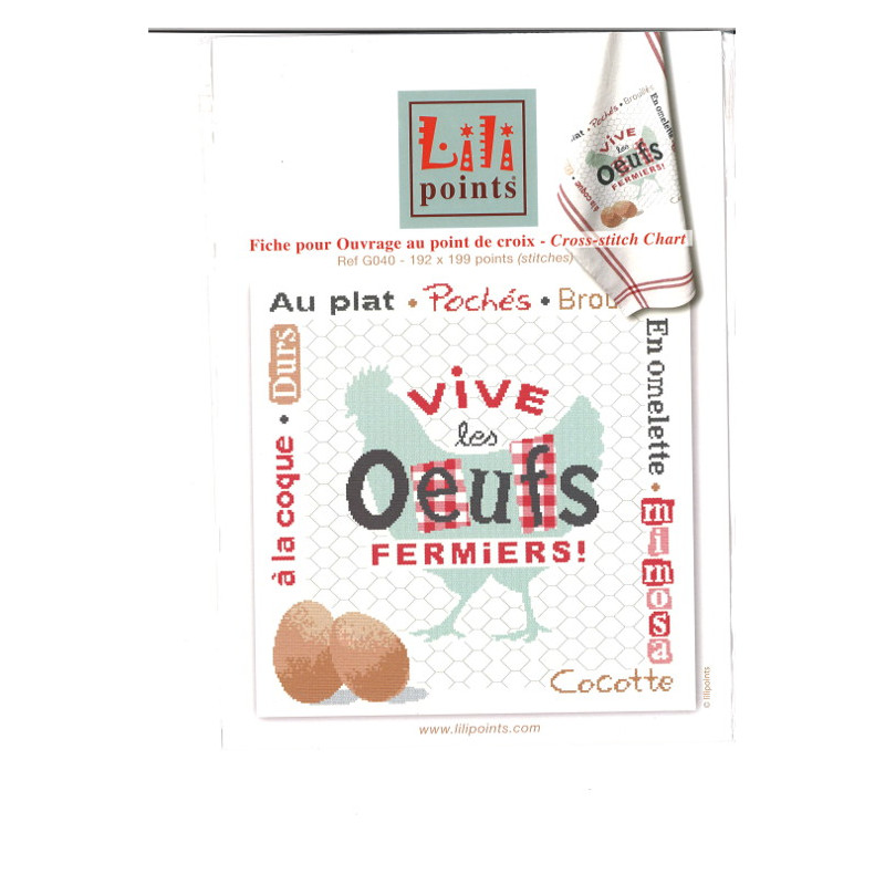 Fiche de Lili points Les oeufs