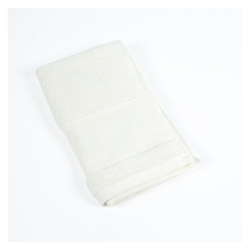 Serviette d\'invité Blanc cassé