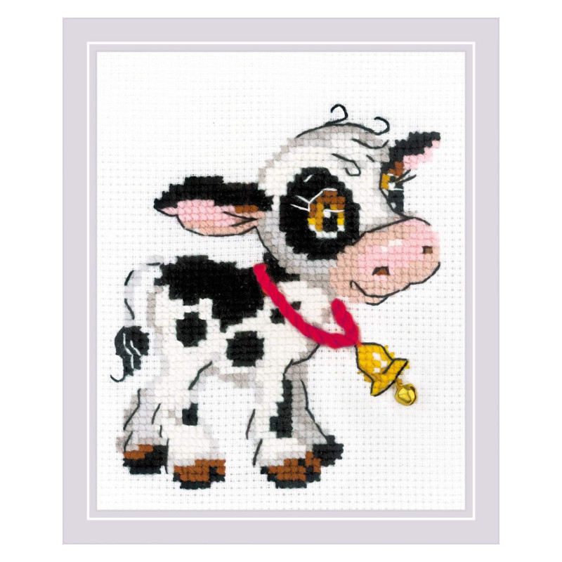 Kit Calf with a bell