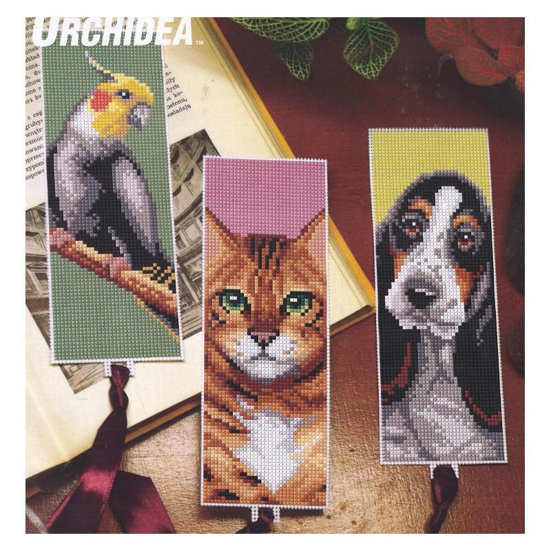 Kit marque page animaux 3 modèles