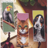 Kit marque page animaux 3 modèles