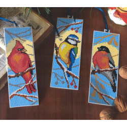 Marque page Oiseaux 3 modèles