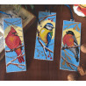 Marque page Oiseaux 3 modèles