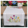 Kit chemin de table Fleurs de printemps