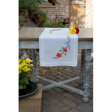 Kit chemin de table Fleurs et lavande