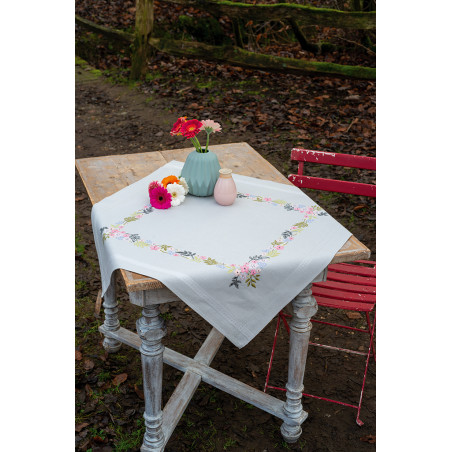 Kit nappe Fleurs et feuilles