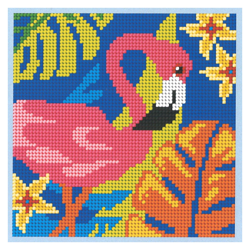 Canevas Flamand rose