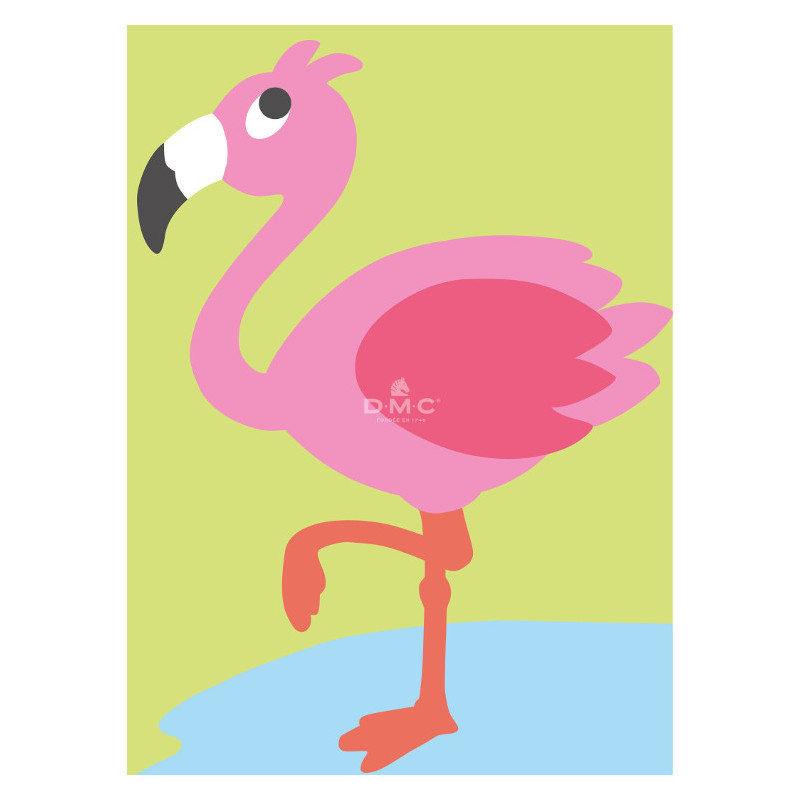 Kit tapisserie Flamand rose