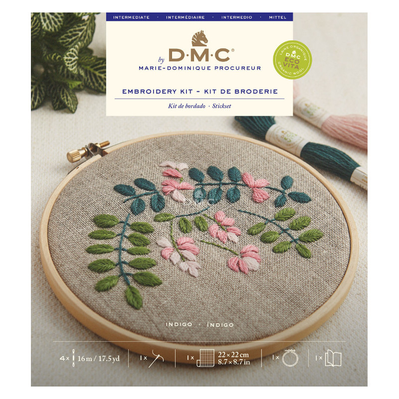 Kit broderie Indigo