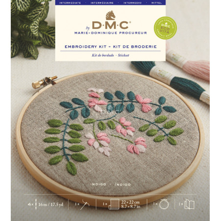 Kit broderie Indigo