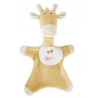 Doudou girafe sable