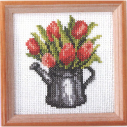 Kit imprimé Bouquet de tulipes