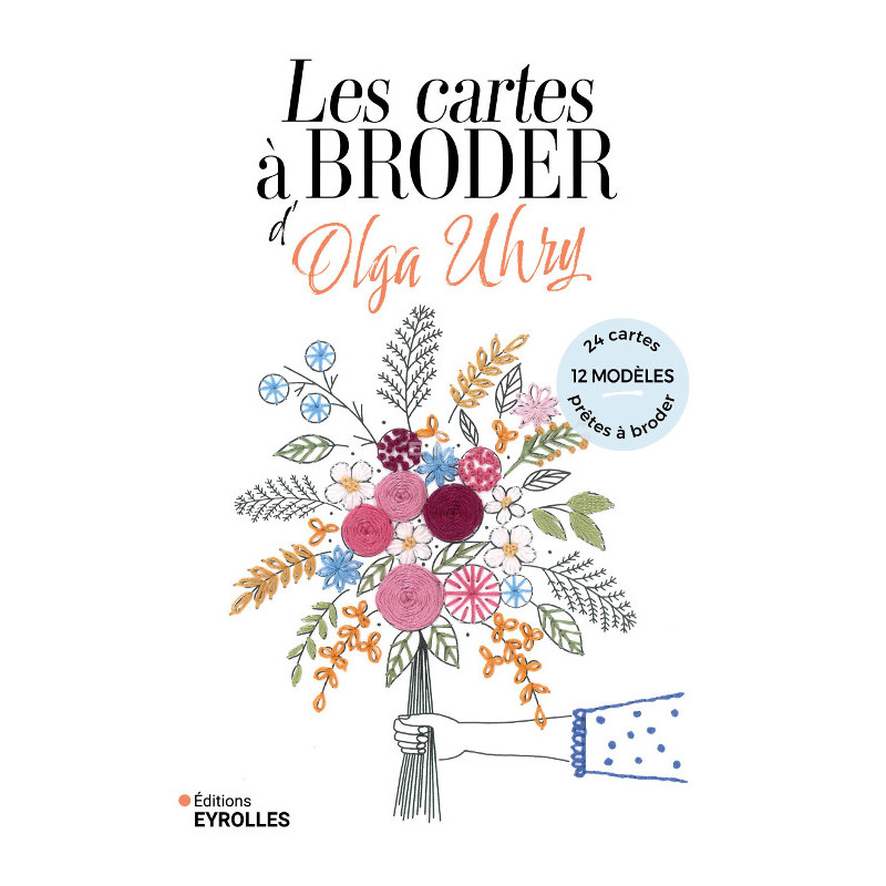 Livre Les cartes à broder