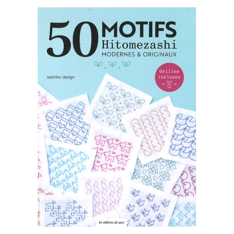 Livre 50 motifs Hitomezashi