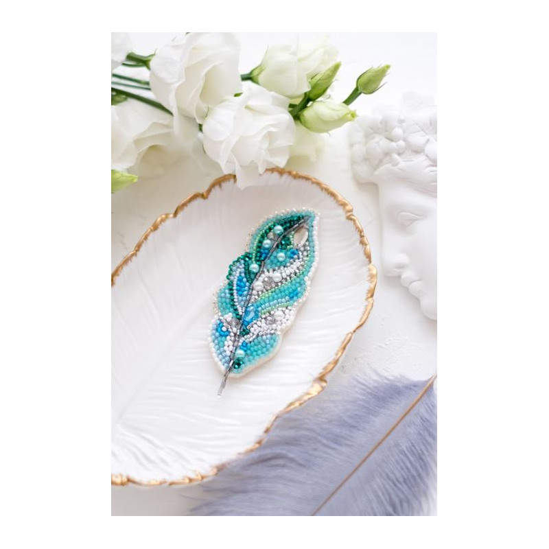 Kit broche Light feather
