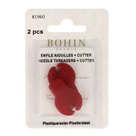 Enfile-aiguilles + cutter intégré