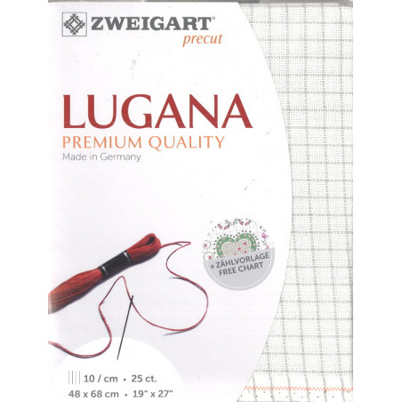 Précut Easy Count Grid Lugana