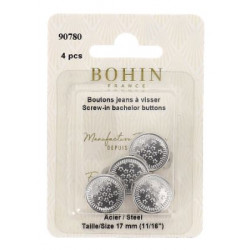 Boutons jeans à visser