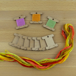 Bobines en bois  20 pcs