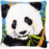 Kit coussin au point de croix Panda