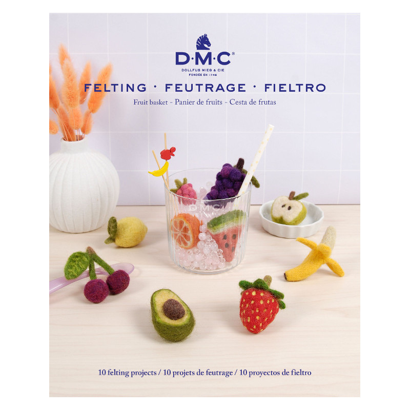Livre feutrage Panier de fruits