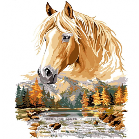 Canevas imprimé Chevaleresque