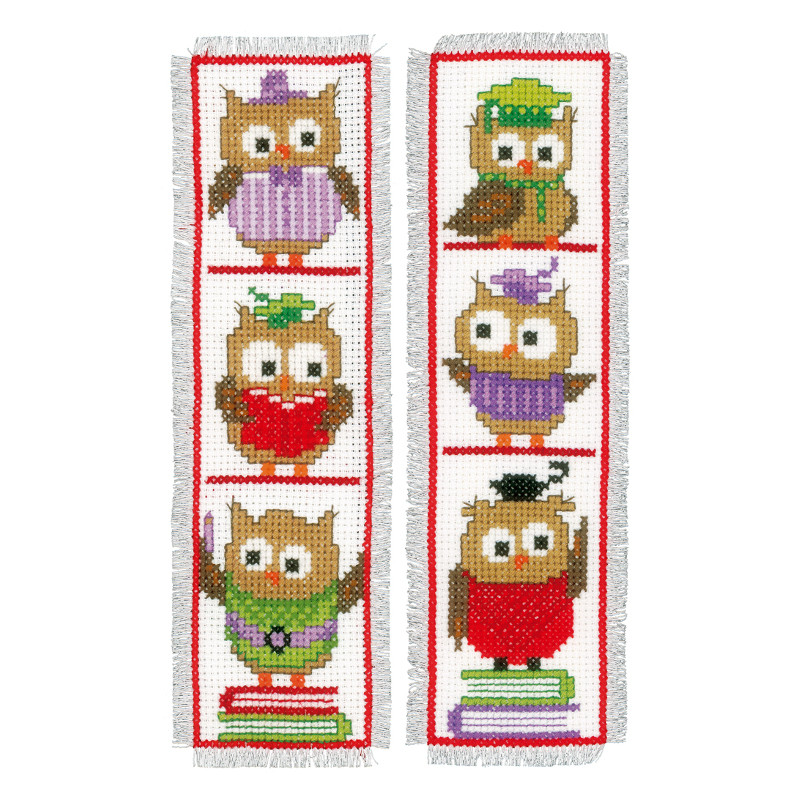 Kit marque-page Chouettes savantes lot de 2