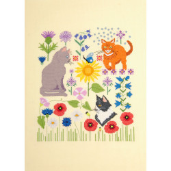 Kit Chat dans les champs