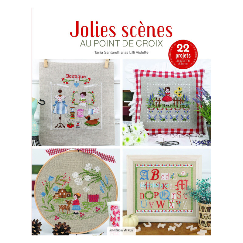 Jolies scènes au point de croix