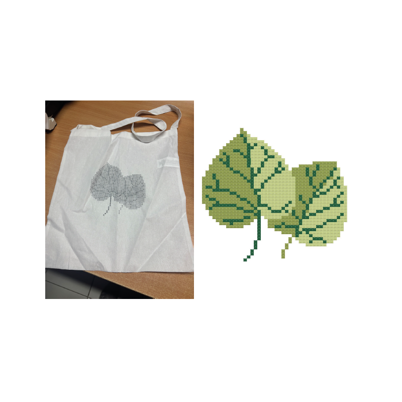 Sac imprimé Feuilles