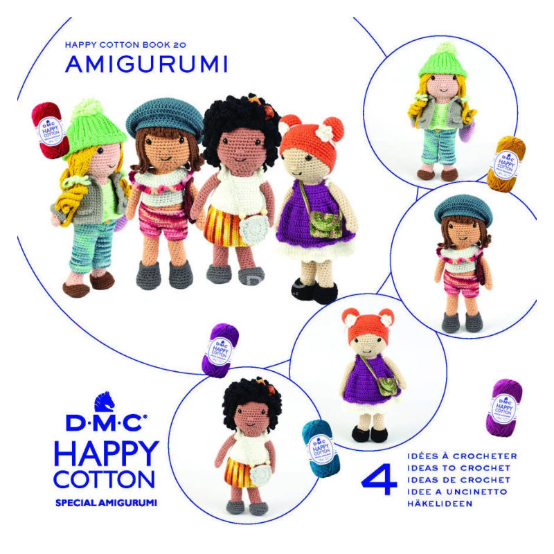 BOOK  HAPPY COTTON poupées