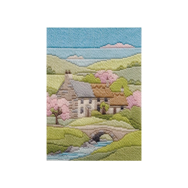 Kit Seasons in Long Stitch: Spring Cottage