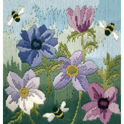Kit Long Stitch: Anemones