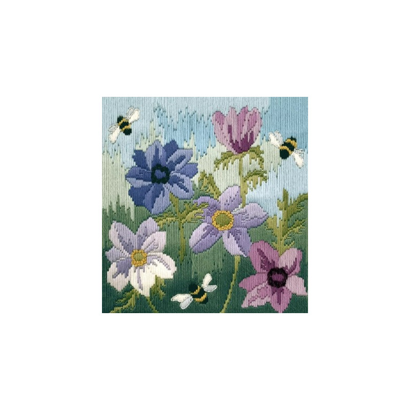 Kit Long Stitch: Anemones