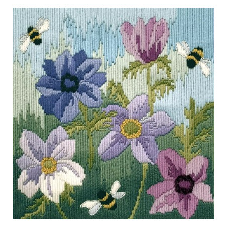 Kit Long Stitch: Anemones