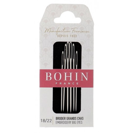 Aiguille à broder grand chas